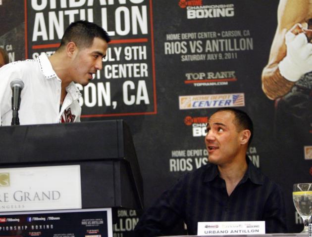 Брэндон Риос, Урбано Антильон