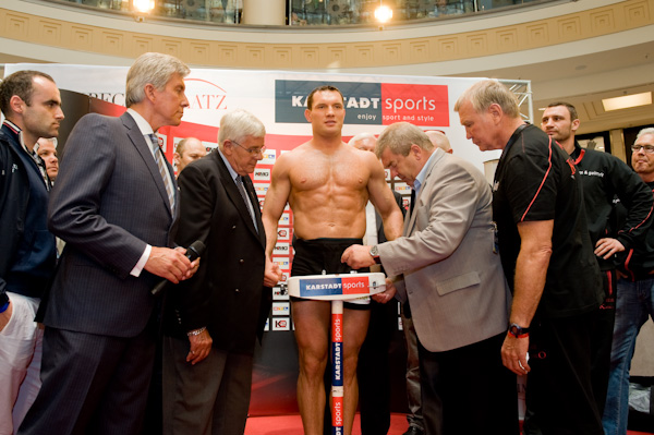 Взвешивание Кличко-Сосновский